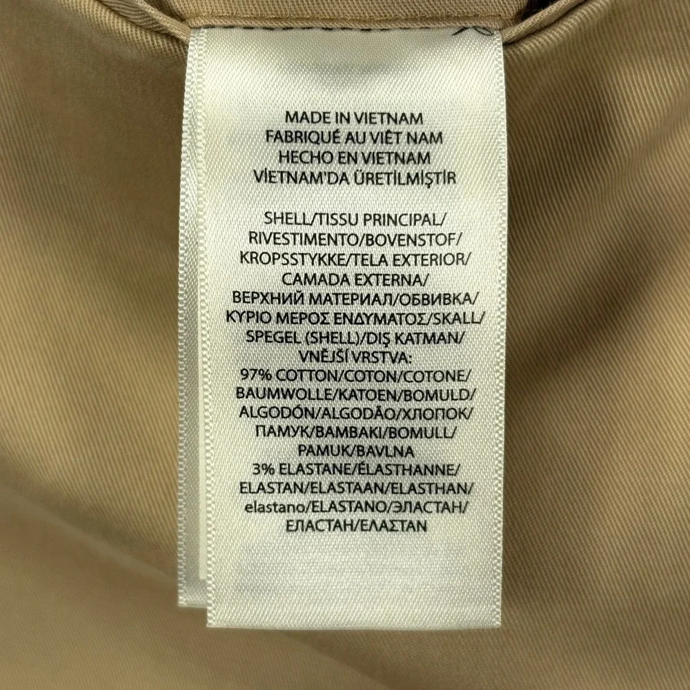 Polo Ralph Lauren Modern Fit Stretch Blazer Mens 44R Tan Beige Cotton Chino NEW